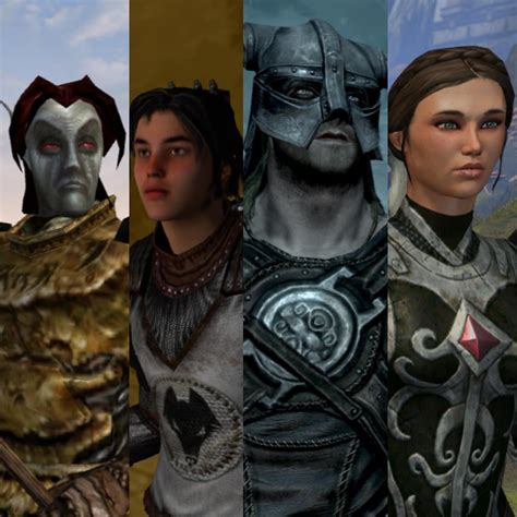Elder Scrolls V Skyrim Characters