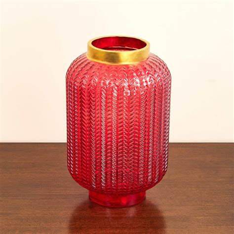 Buy Splendid Braided Cylindrical Vase from Home Centre at just INR 1199.0