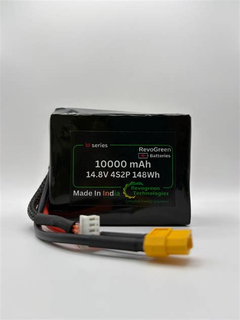 14.8V 10000mAh Molicel P50B 4S Lithium Ion Battery- XT60
