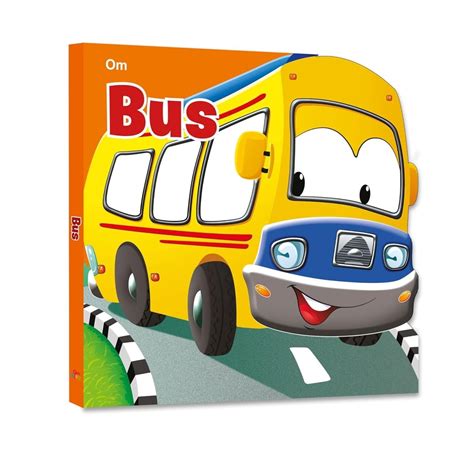 Om Books International Bus ( Transport )- Cutout Board Books ...