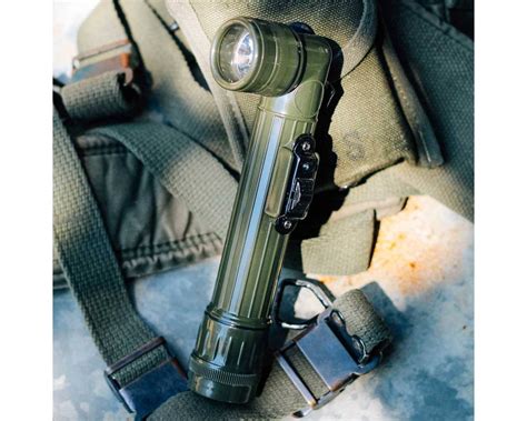 Right Angle Flashlight Rothco Mini Angle-Head Tactical Flashlight ...