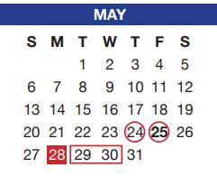 Crowley High School - School District Instructional Calendar - Crowley ...