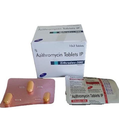 Zithrodov 500 - Azithromycin - Mondove Biotech Pvt Ltd