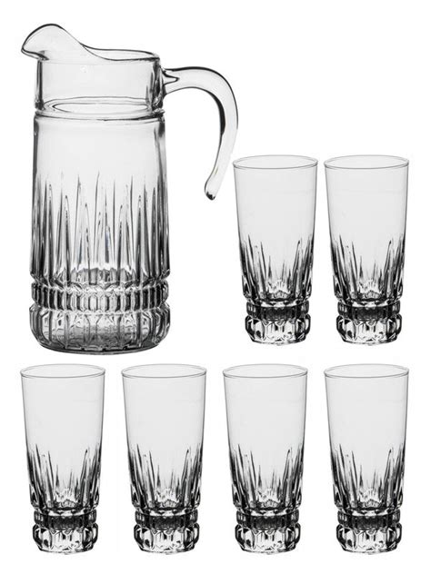 Luminarc Glass Imperator Drink Set (Set of 6pcs Glass & 1pc Jug) – GOOD ...