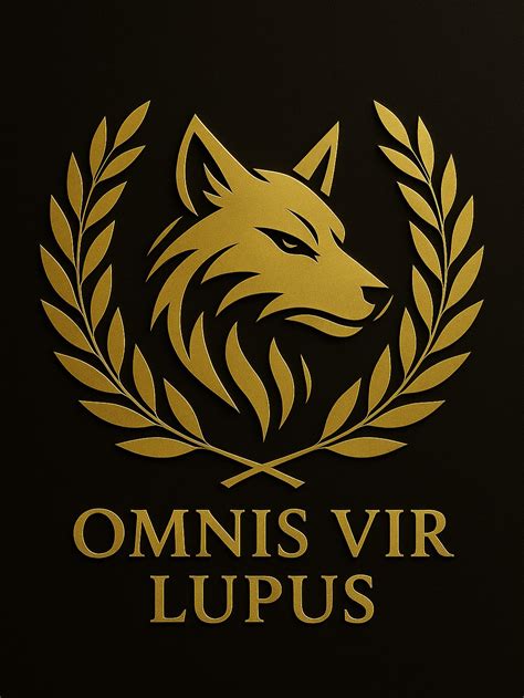 Ajarn Buck | Omnis Vir Lupus: Every Man. Everyone…A Wolf I stumbled ...