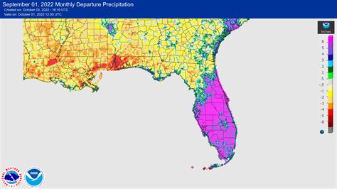 Climate Summary for Florida - September 2022 - Florida Climate Center