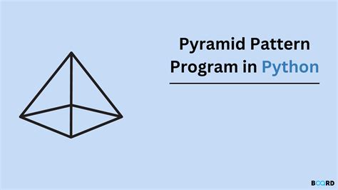 Pyramid Pattern in Python 的图像结果