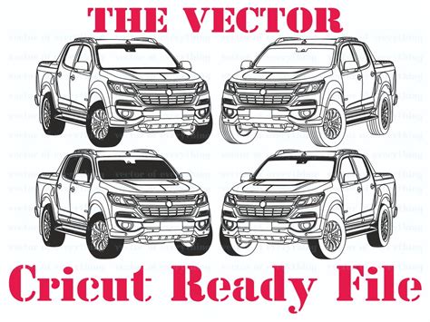 Buy Aussie Truck Colorado Z71 Pickup SVG, Vector Cut File, Cricut ...