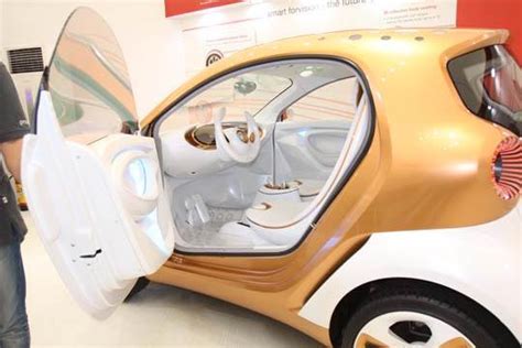 BASF and Daimler showcase Smart Forvision concept car in New Delhi ...