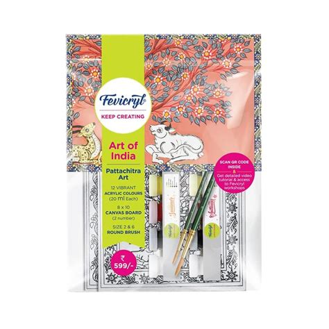 PIDILITE, Art Kit - FEVICRYL | PATTACHITRA. – OXFORD stationers