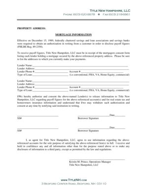 Mortgage Payoff Statement Template - Fill and Sign Printable Template ...