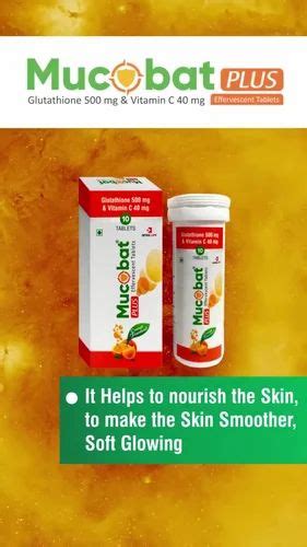 Effervescent RANGE EFFERCORE - Glutathione Vitamin Effervescent Tablets ...