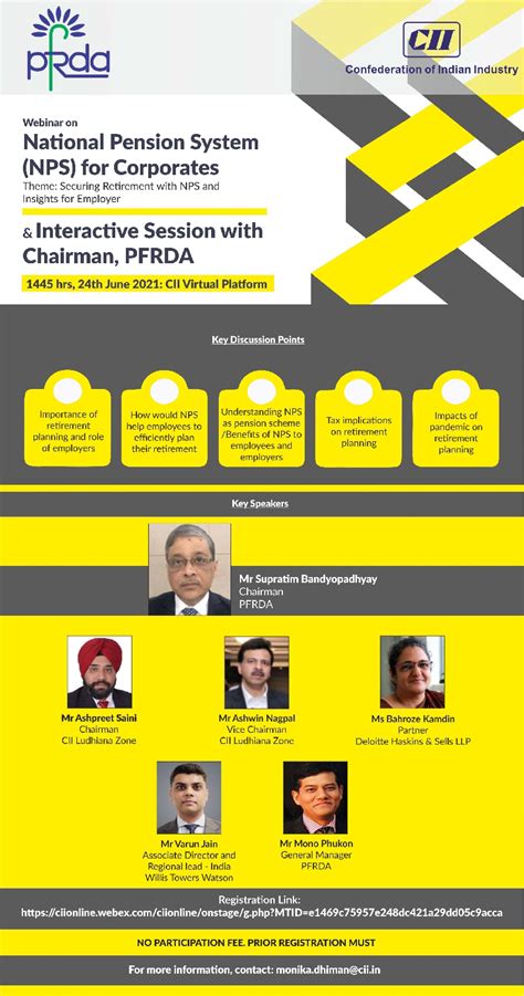 Webinar on National Pension System (NPS) for Corporates Theme ...