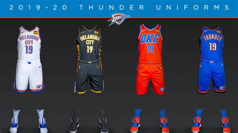 Thunder unveil new uniform in partnership with Oklahoma City National ...