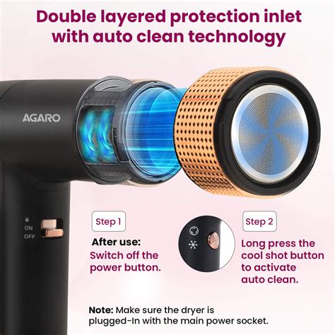 Royal Hair Dryer - 2000 Watts - Black | Ionic Technology | AGARO – Agaro