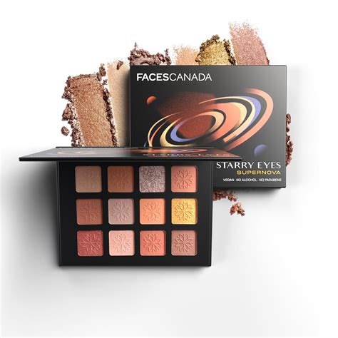 Buy FACES CANADA Starry Eyes Eye Shadow Palette - Supernova 01, 16g ...
