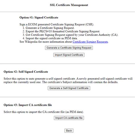 Procedure for replacing self-signed certificates for SMI-S | Dell India