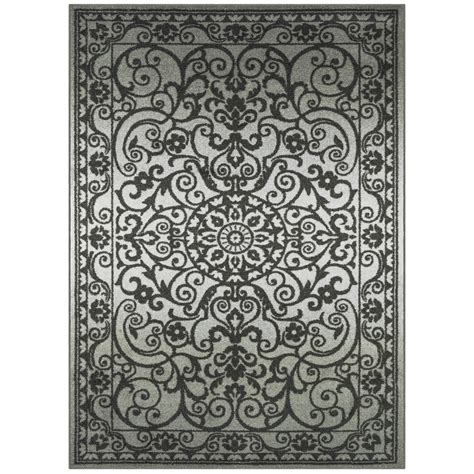 Mainstays Geometric Warm Blocks Multicolor Indoor Accent Rug, 2'6" x 3 ...