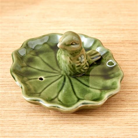 Buy Garnet Serene Ceramic Bird Incense Holder from Home Centre at just ...