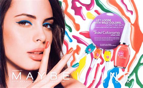 Maybelline Ad Maybe Shes Born With It