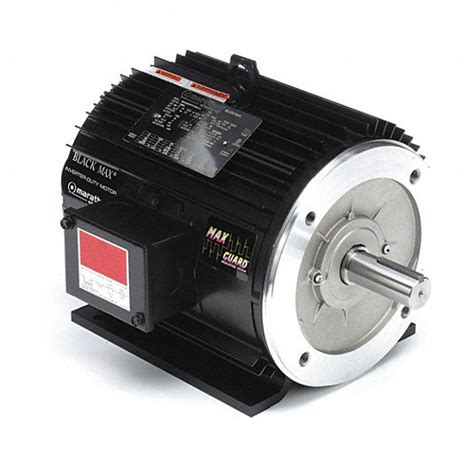 MARATHON MOTORS, Totally Enclosed Non-Ventilated, Rigid Base Mount ...