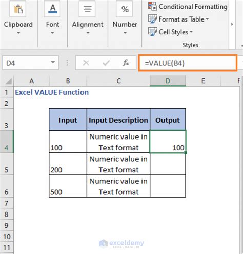 Image result for How to Use the Value Function in Excel