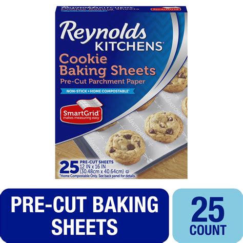 Reynolds Pre-Cut Non-Stick High Temperature Parchment Paper Kitchen ...