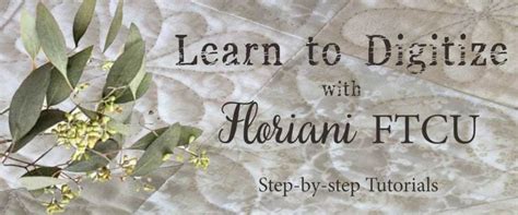 Floriani Digitizing Tutorials 的图像结果