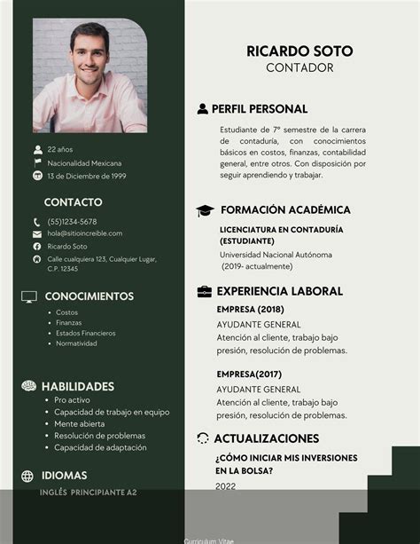 Cómo crear un curriculum vitae exitoso: los elementos clave para ...