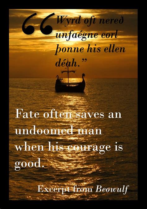 Quotes About Courage In Beowulf - ADEN