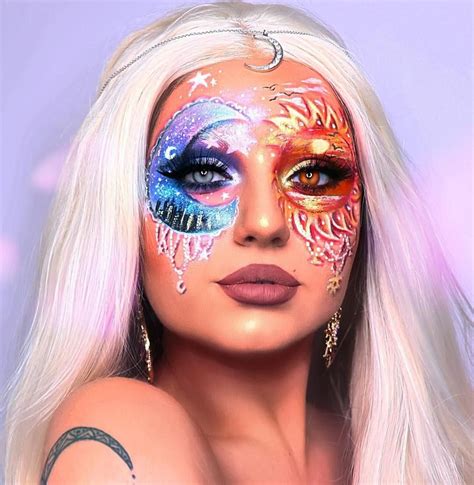 creative makeup looks halloween