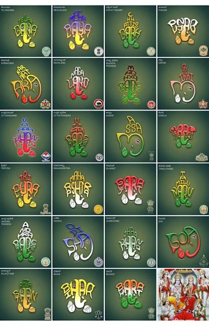 The Case of Ganesh Art and State Names apps