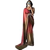 Sidhidata Women's Georgette Printed Ready To Wear one Minute Saree With ...