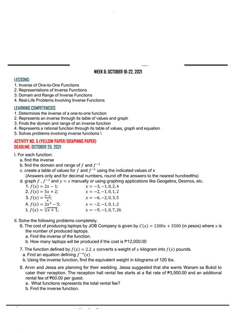Image result for Inverse Function Real Life Problems