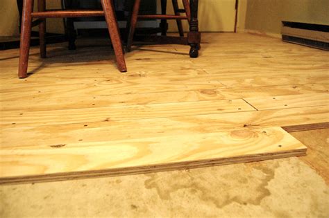 DIY Plywood Flooring Makeover