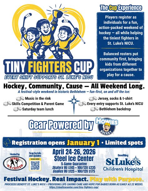 Tiny Fighters Cup - Steel Ice CenterSteel Ice Center