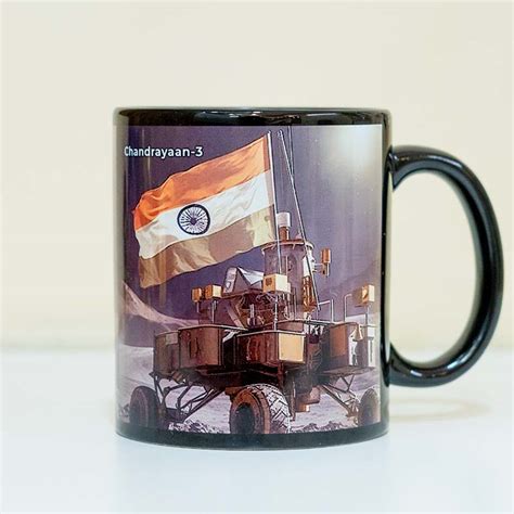 Send Krishna ji Rakhi with Chandrayaan 3 Mug Online | Rakhibazaar.com