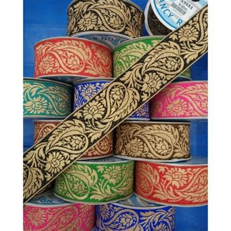 Banarasi Saree Borders - Banarasi Jacquard Saree Lace Manufacturer from ...