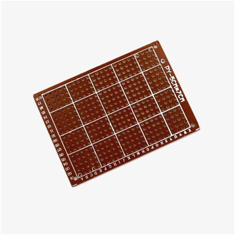 2x3 inch Single Side Copper Plate Perf Board for PCB Prototype / Dotte ...