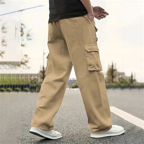 Fnnxeal Cargo Pants for Men, Men Outdoor Khaki Trousers 2025 Big and ...