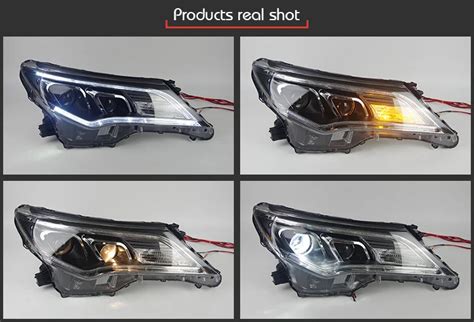 Car Styling Head lamp light for Toyota RAV4 Headlights 2014-2016 RAV 4 ...