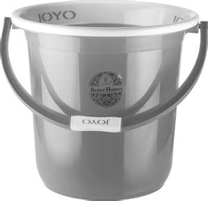 JOYO Joyo Better Home Bucket 25 Ltr. - Grey 25 L Plastic Bucket Price ...