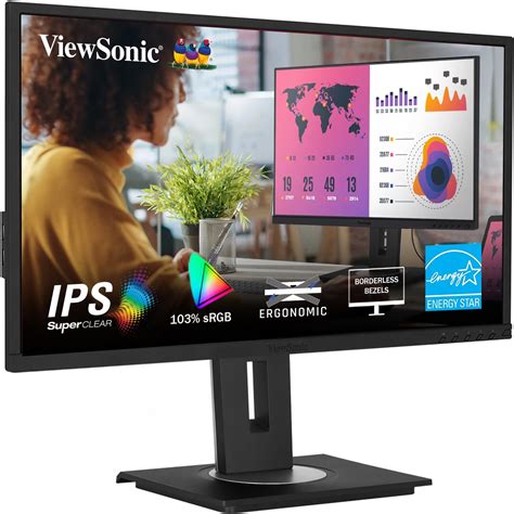 ViewSonic (from USA) - VG2448 60.96 Cm (24") Full HD IPS Professional ...
