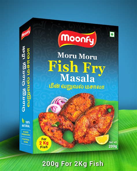 Moonfy Moru Moru Fish Fry Masala (200g)– Moonfy Masala