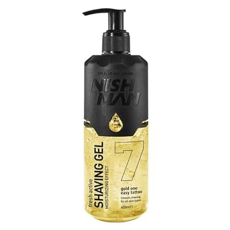 Nishman Fresh Active Non Foaming Shaving Gel | Moisturizing Effect ...