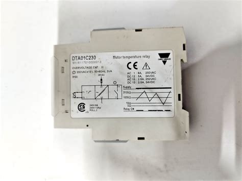 Carlo Gavaazzi DTA01C230 Motor Temperature relay – Amin Corporation
