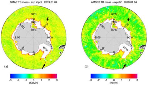SMAP Salinity Retrievals near the Sea-Ice Edge Using Multi-Channel ...