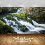 Avikalp Exclusive Awi4799 Ingleton Waterfall Nature Mountain Full HD W ...