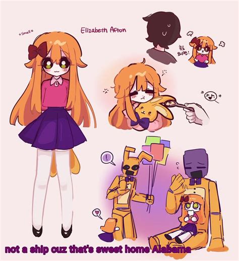 Pin by ♡kitty puppet/pink angel♡ on fnaf Elizabeth Afton | Afton, Anime ...