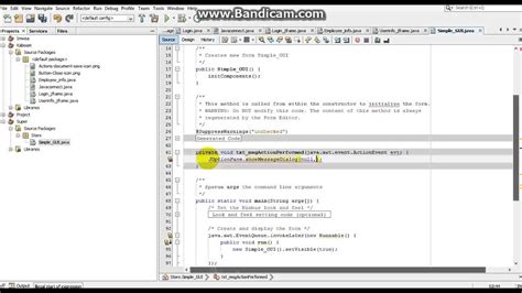 Image result for NetBeans User Interface